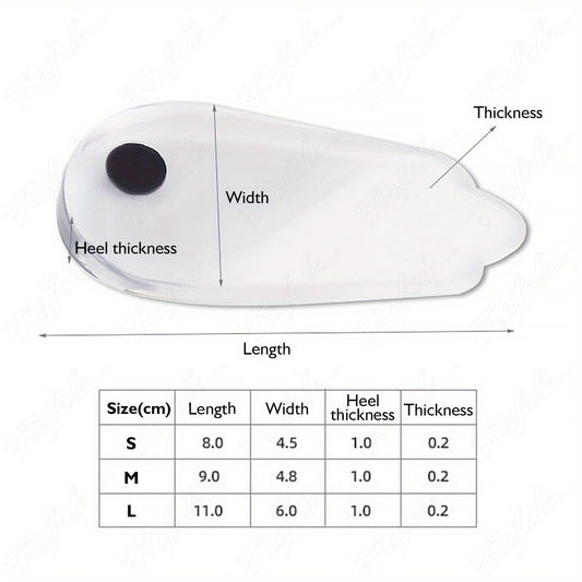 Silicon Orthopedic Insoles for O X Type Legs Correction