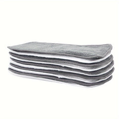Asenappy 10 Pack Reusable Microfiber Cloth Diaper Inserts