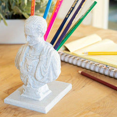 Caesar Emperor Pen Holder Desk Organizer