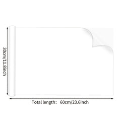 Whiteboard Wall Sticker Magnetic Dry Erase Board 4pcs