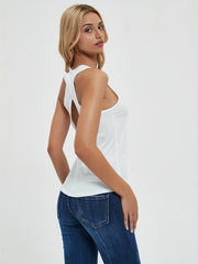 Hollow Back Sports Tank Top for Women