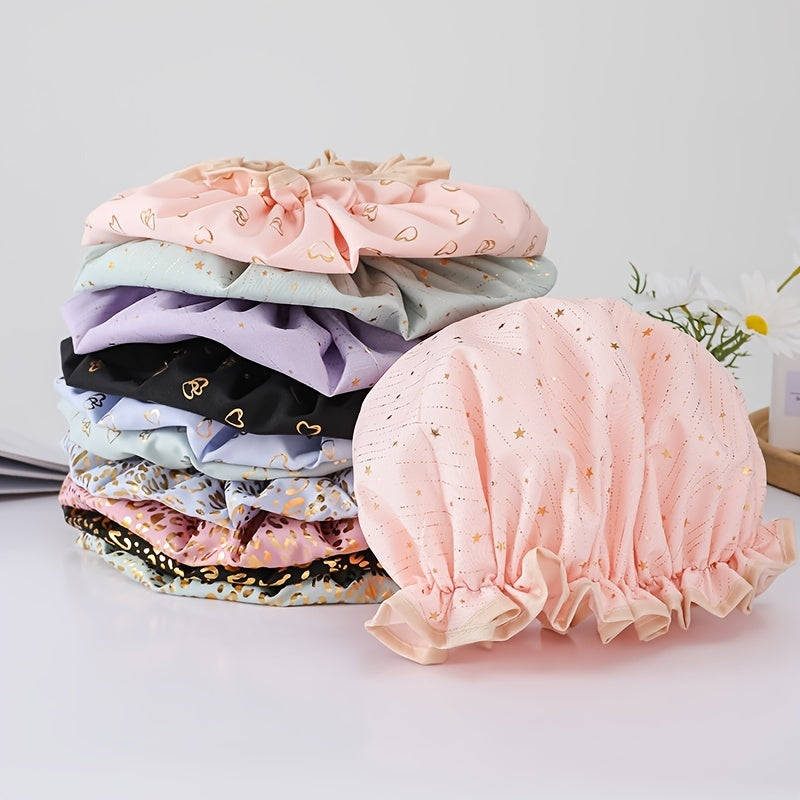 Reusable Fashionable Shower Cap Long Hair