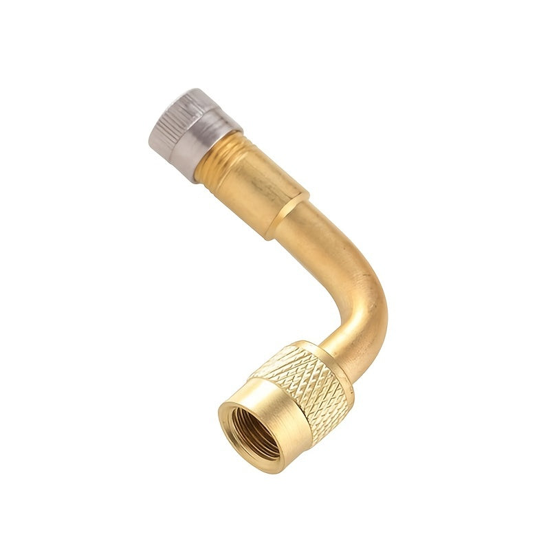 1PC Car Motorcycle Inflatable Mouth Extension Elbow Tire Valve Long Tube Air