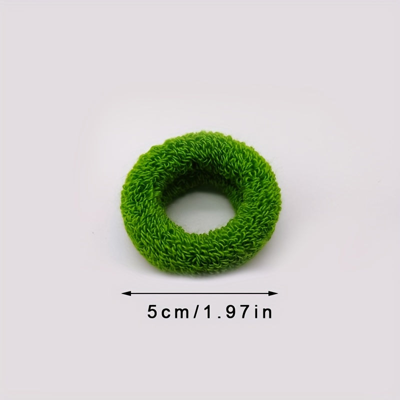 Y2K Colorful Hair Tie Thickened Elastic Hair Rope