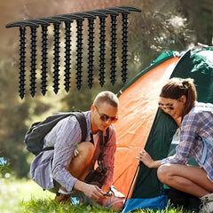 10pcs Unbreakable Plastic Tent Nails Camping Stakes