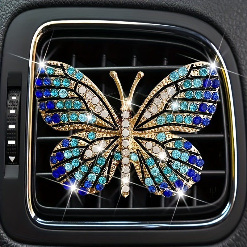 Butterfly Car Air Outlet Aromatherapy Perfume Clip