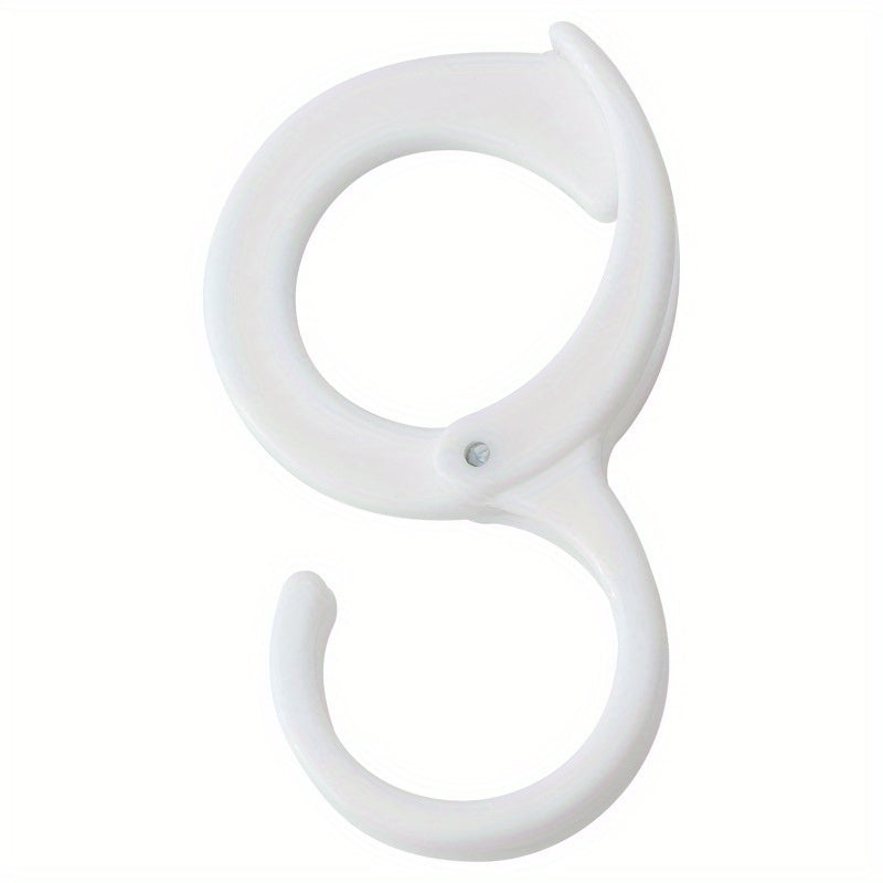 3pcs S-shaped Rack Hanging Cabinet Hook Bathroom Lock Hook