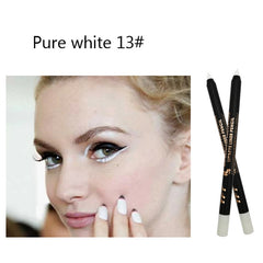 14 Colors Eyeshadow Eyeliner & Lip Liner Metallic Glossy Smoky Lip & Eyeliner