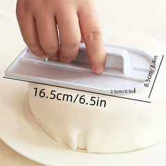 4pcs Cake Cream Scraper with Handle Cake Decoration Smoother