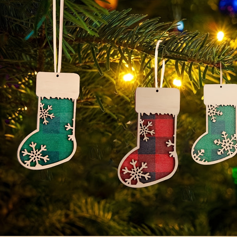 Wooden Christmas Pendant, Party Decoration