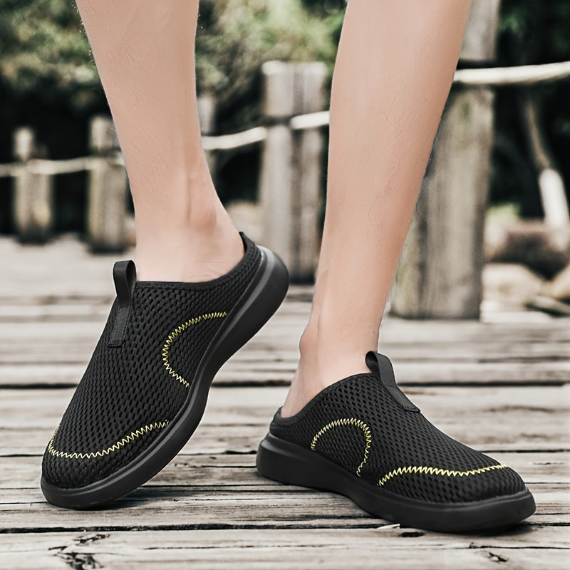 Men's Lightweight Slip On Mesh Sandals