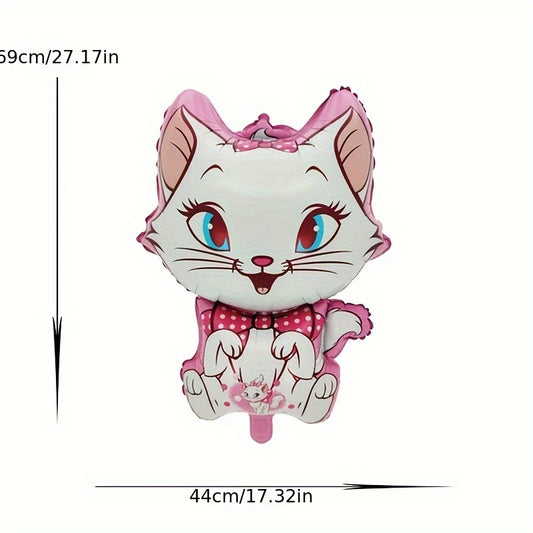 5pcs Cat Balloon Set Birthday Party Decoration Balloons