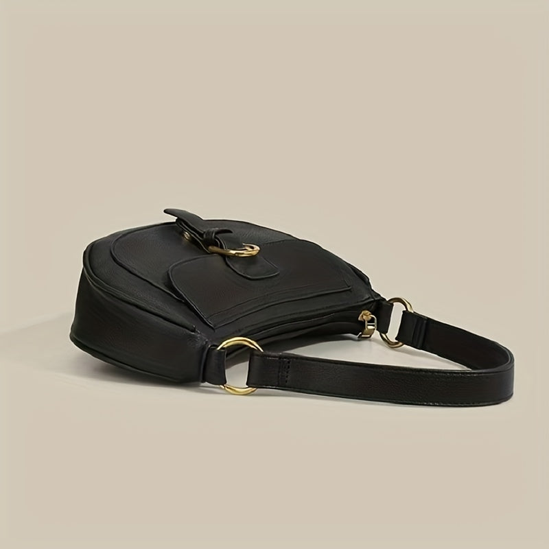 Minimalist Solid Baguette Bag All Match
