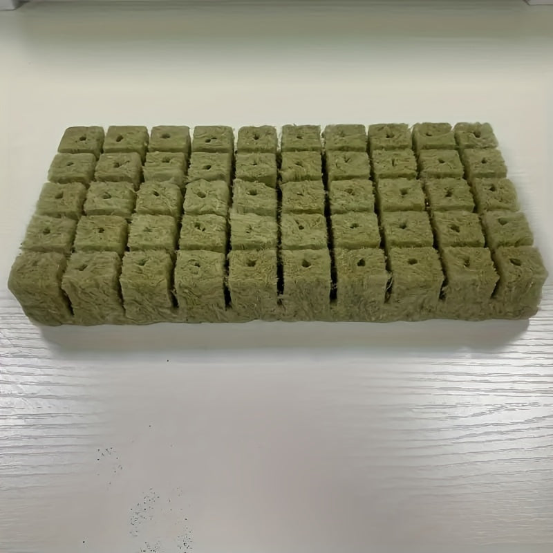 50pcs Grow Cubes Hydroponics Plant Propagation Nutrient Blocks 25x25x25mm