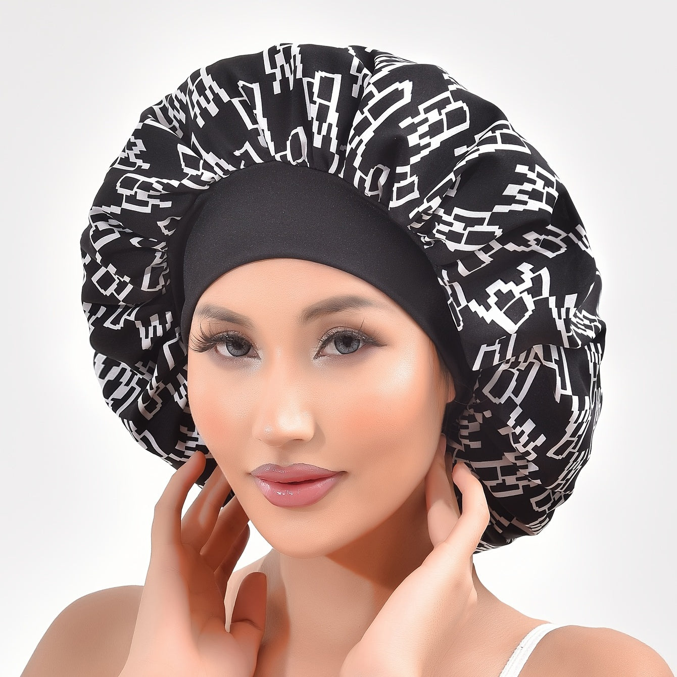 Breathable Wide Edge Hair Bonnet for Women