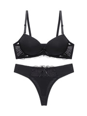 Sexy Lace Lingerie Set Comfortable Stretch Bra & Cheeky Panties
