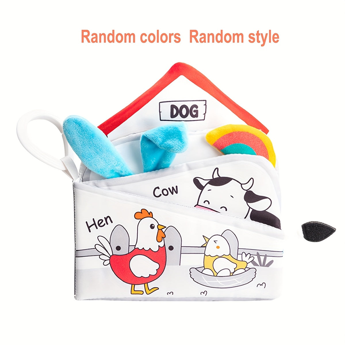 Ladder Early Education Cloth Book Sensory Touch and Sensory Education Board Book