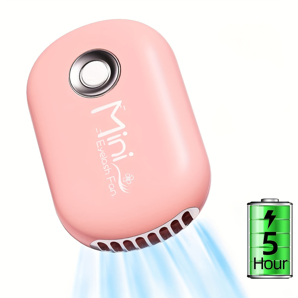 Mini Lash Fan Portable Fan Dryer Rechargeable Type C Fan