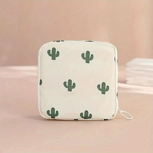 Large Capacity Sanitary Napkin Storage Bag Portable Aunt Towel Bag