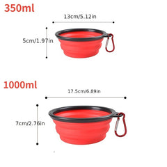 Collapsible Pet Bowl Portable 1000ml