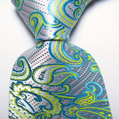 Men's Paisley Necktie Classic Printed Business Party Tie