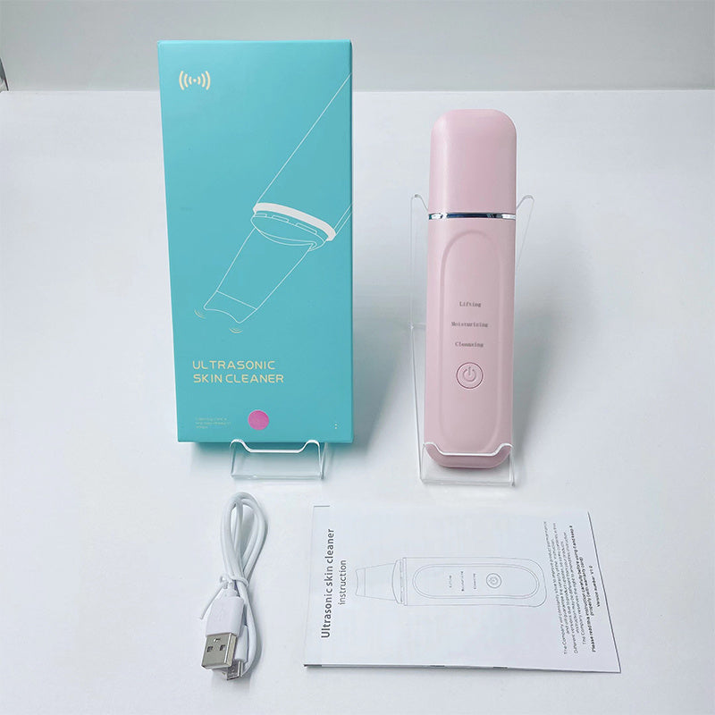 Skin Scrubber Face Spatula Blackhead Remover 3 Modes Facial Pore Deep Cleansing