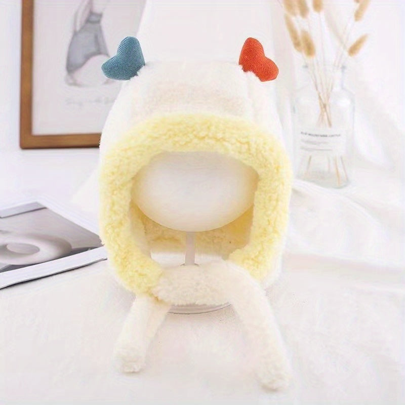 Baby Ear Protection Warm Plush Hat for Winter