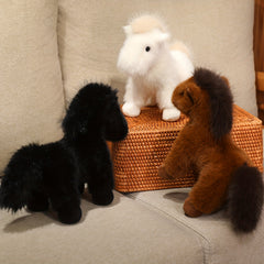 Horse Plush Toy Soft Stuffed Animal Christmas Gift for Anime Fans