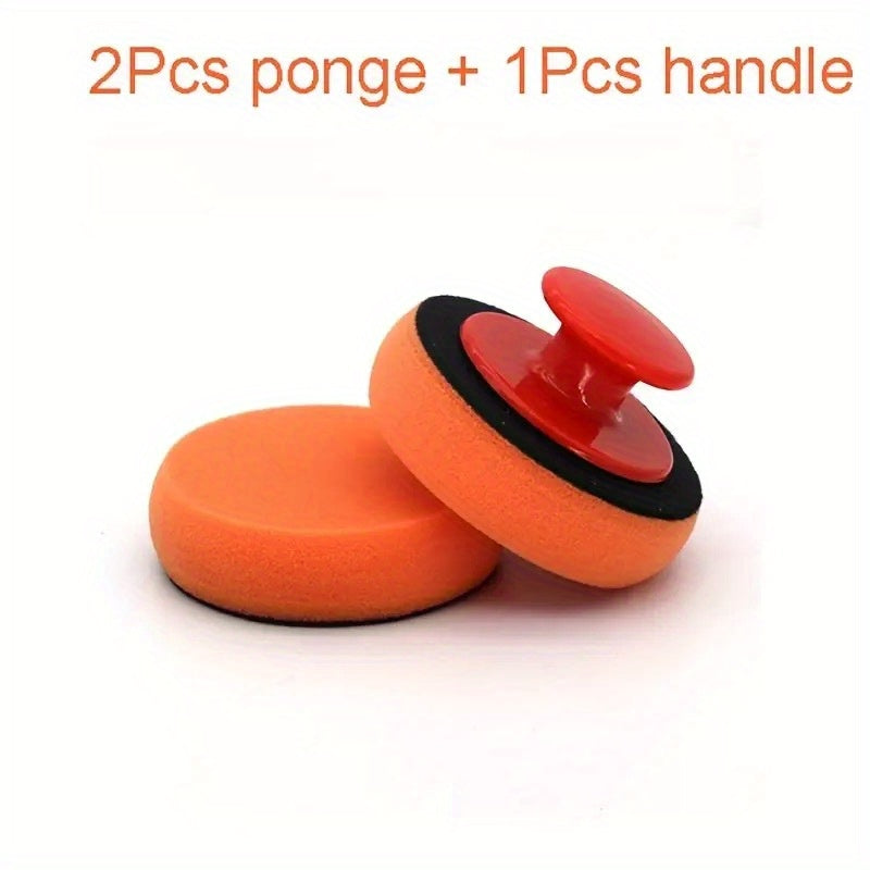Car Wax Polishing Pad Sponge Microfiber Applicator