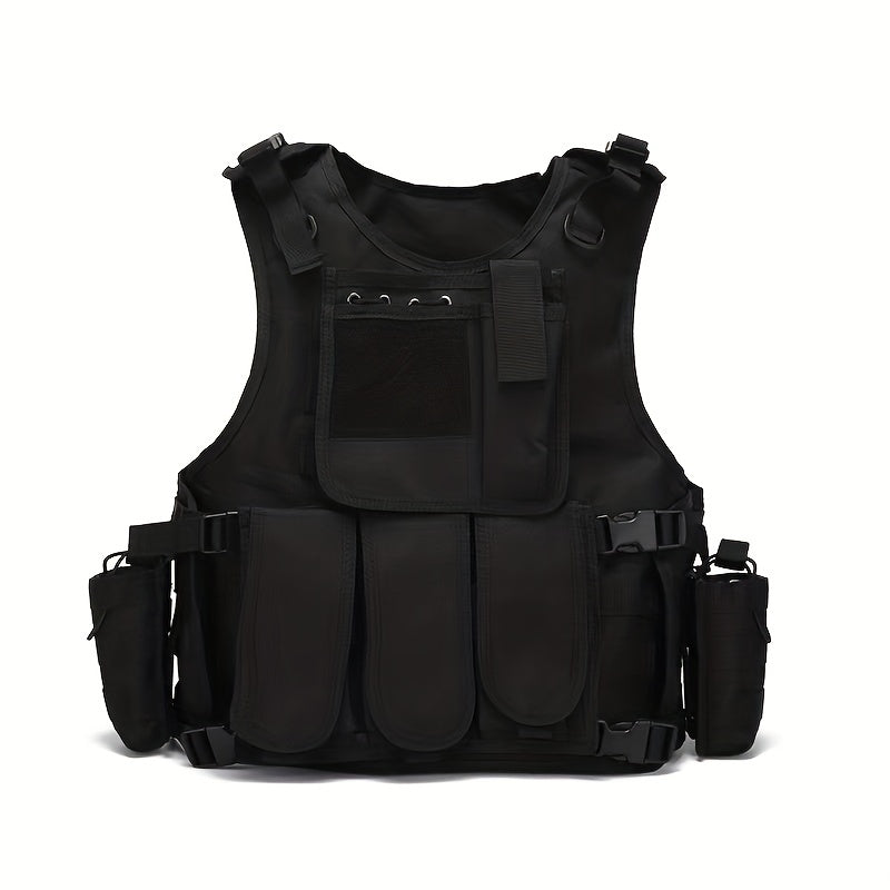 Adjustable Lightweight Airsoft Vest for Safety Protection