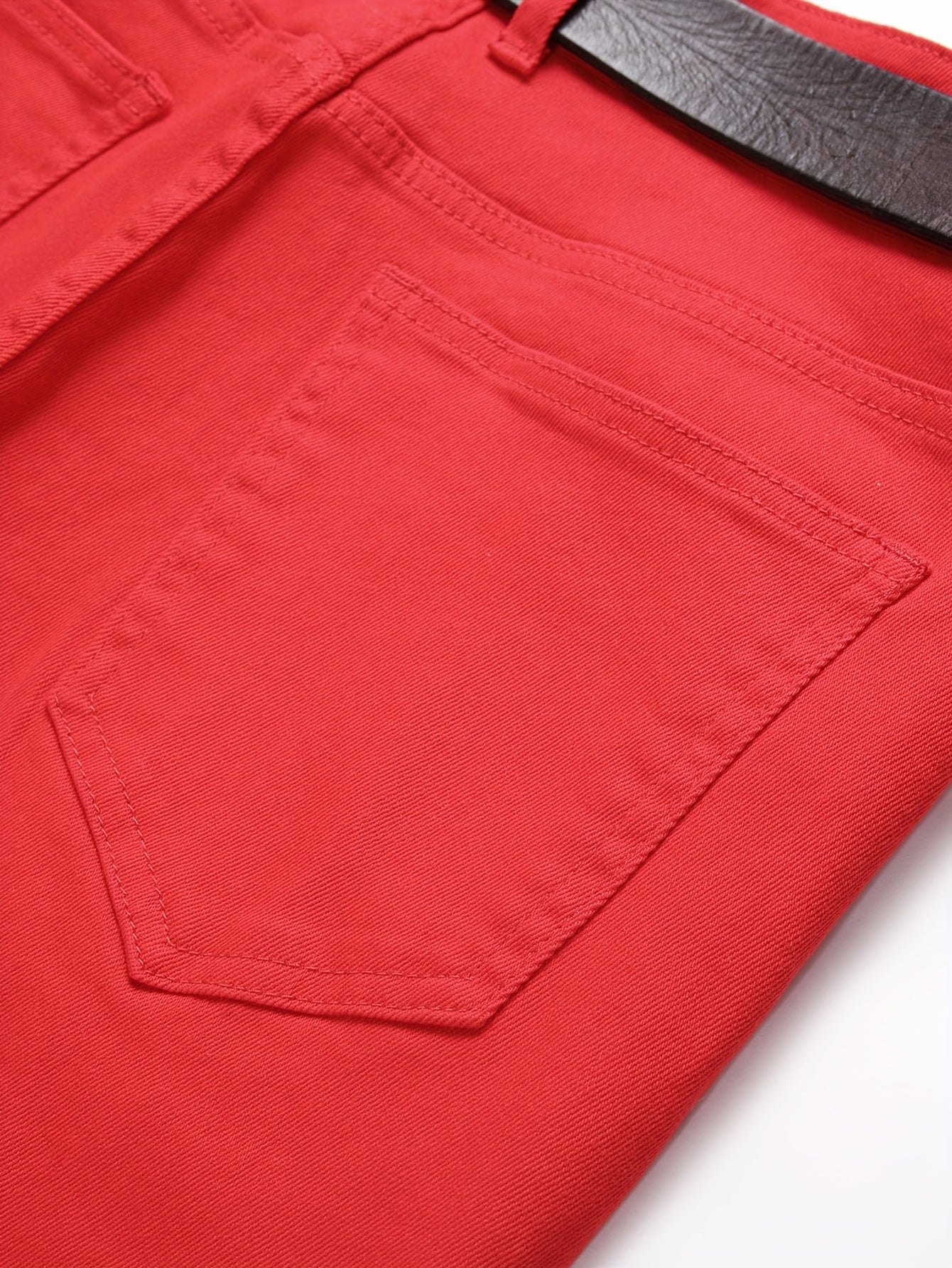Men's Slim Fit Ripped Jeans Medium Stretch Denim Pants