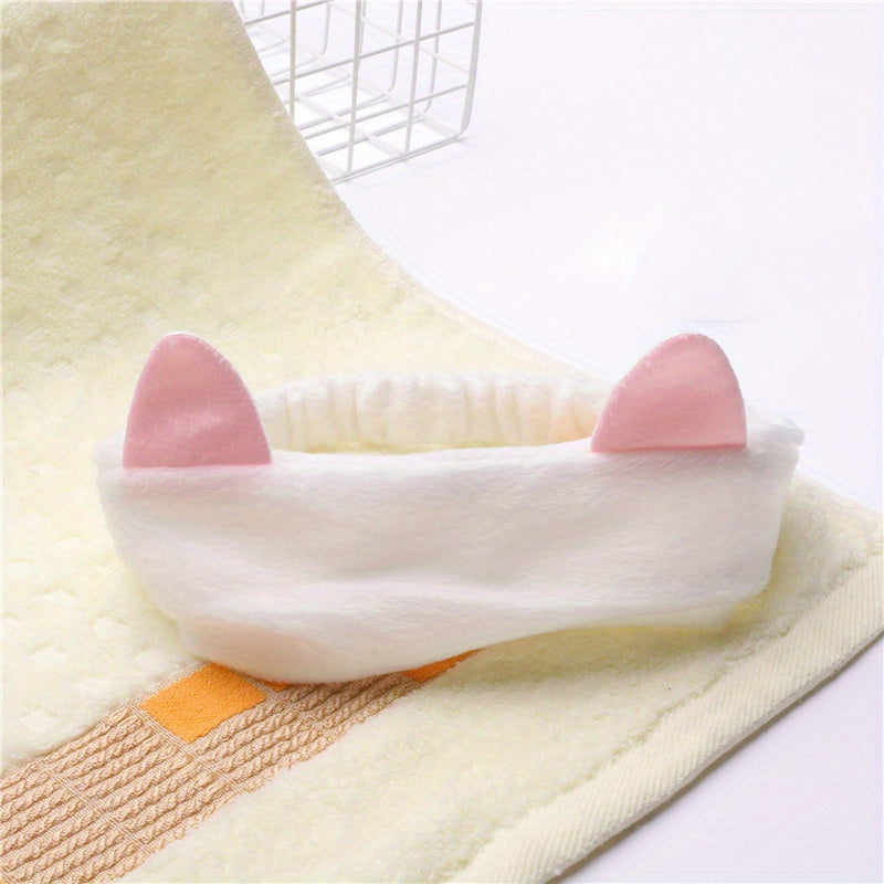 Cat Ear Headband Soft Comfortable Cosmetic Headband
