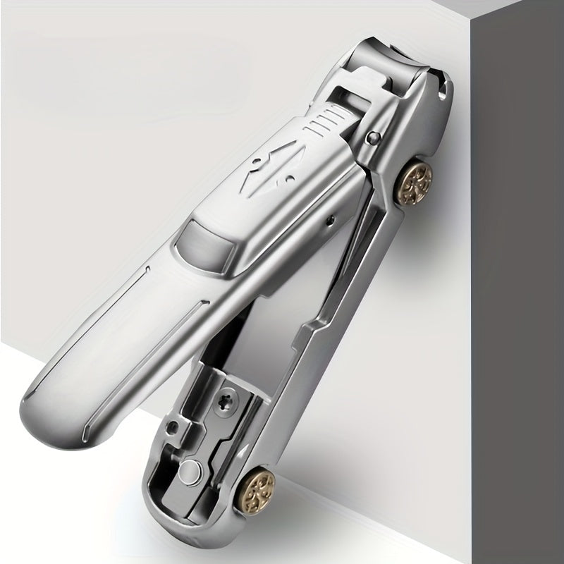 Splash-Proof Nail Clipper Sports Car Shape Nail Cutter Stainless Steel Scissor