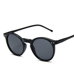 Vintage Leopard Round Sunglasses Classic Travel Sunshade Eyeglasses