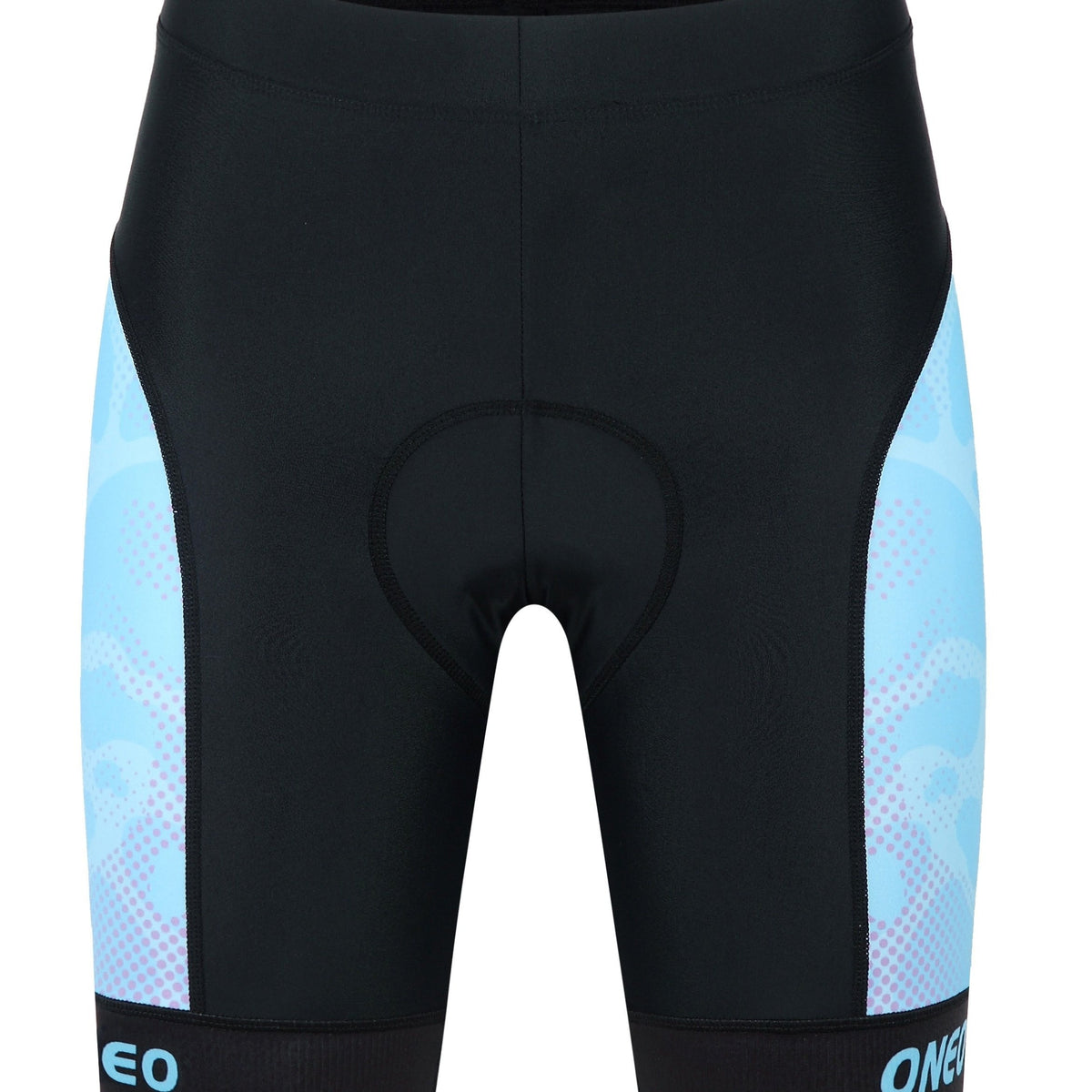 Two Tone Stitching Cycling Shorts High Stretch Outdoor Sports Shorts