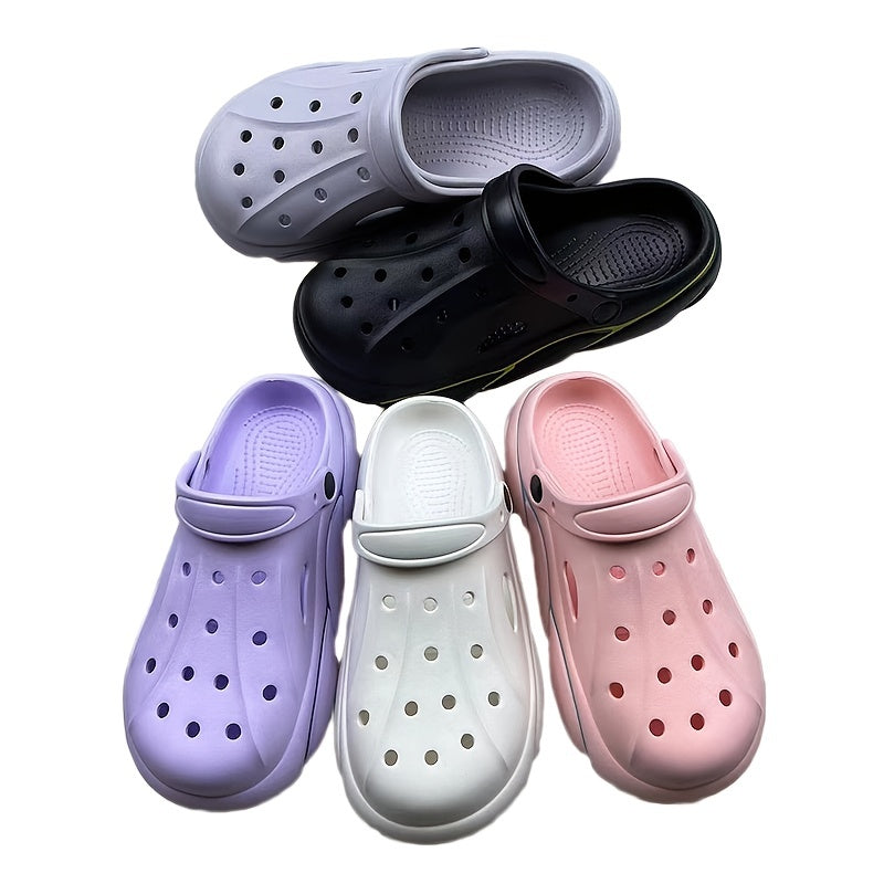 Women's Hollowed Clogs Soft Sole Sandals
