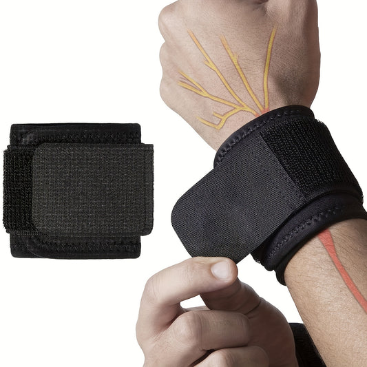 Adjustable Anti-Sprain Wristbands for Weightlifting & Strength Training