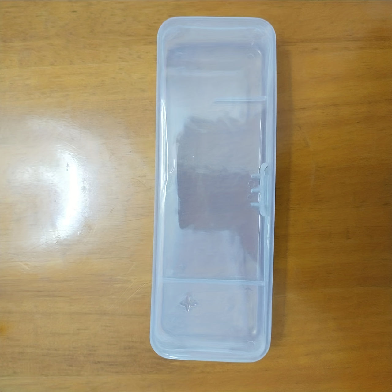 Eco Friendly Men's Shaver Storage Box Transparent Plastic Case for Razors