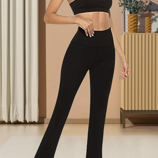 Women's High Waist Flared Yoga Pants