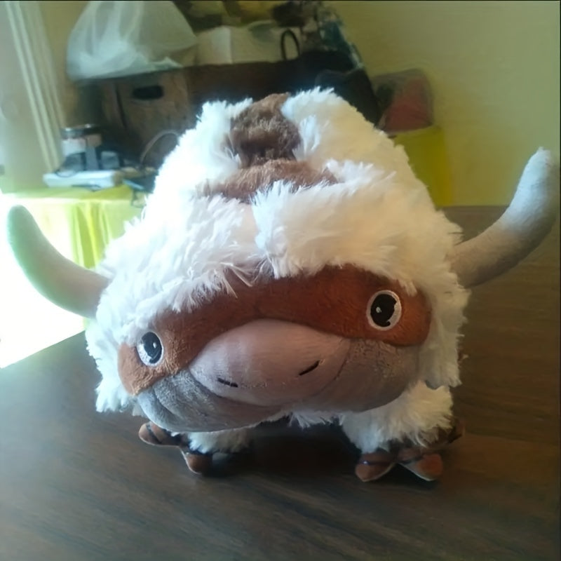 Flying Bull Plush Doll Pillow for Kids Comfort and Decor