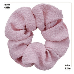 Large Iridescent Colorful Hair Scrunchies Women Retro Accessories