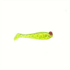 10pcs Glow in the dark Bionic Small Fish Soft Lures T tail Soft Lure