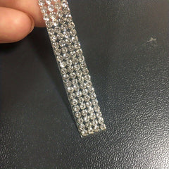 Self Adhesive Rhinestones Ribbon Roll 2mm Gemstones DIY Craft Wedding Party