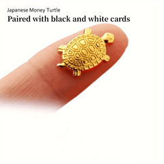 Golden Turtle Decoration for Wealth and Luck