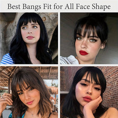Synthetic Clip In Hair Extensions Natural Look