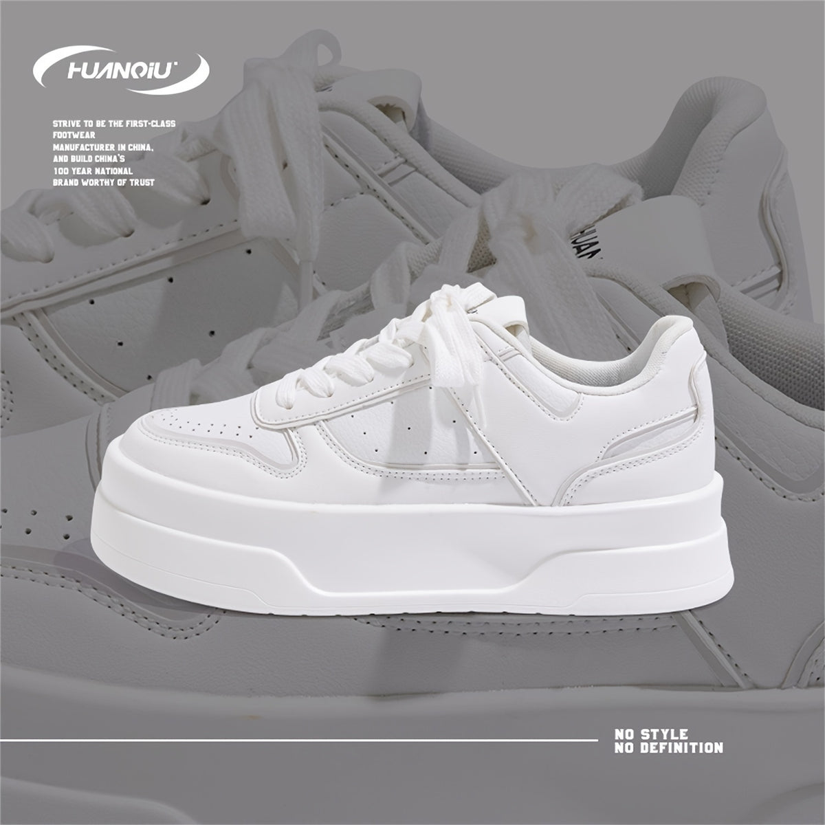 Women's Non-Slip Skate Shoes Lightweight Flatform Shoes