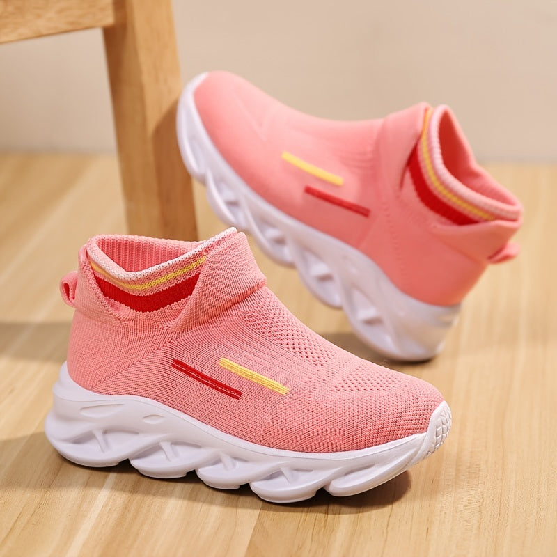 Unisex Casual Sock Shoes Lightweight Slip-on Sneakers for Autumn/Spring