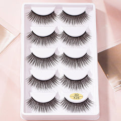 5 Pairs 3D Mink False Eyelashes Fluffy Long Dramatic Natural False Eyelashes