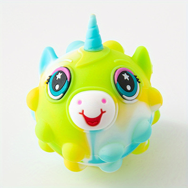 Unicorn Decompression Ball Puzzle Silicone Grip Ball Toy