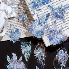 20pcs PET Retro Guka Waterproof Journal Material Stickers